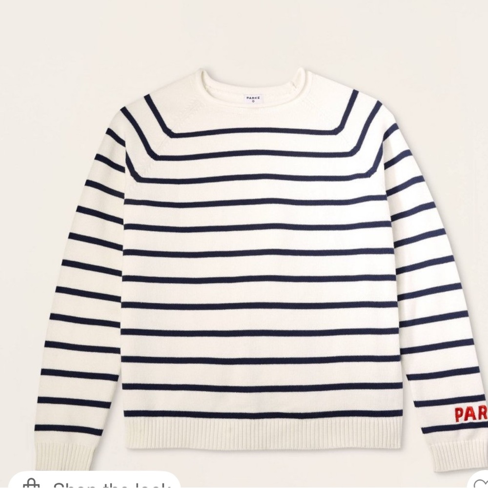 PARKE X TARGET Rollneck Striped Pullover Sweater. XXL